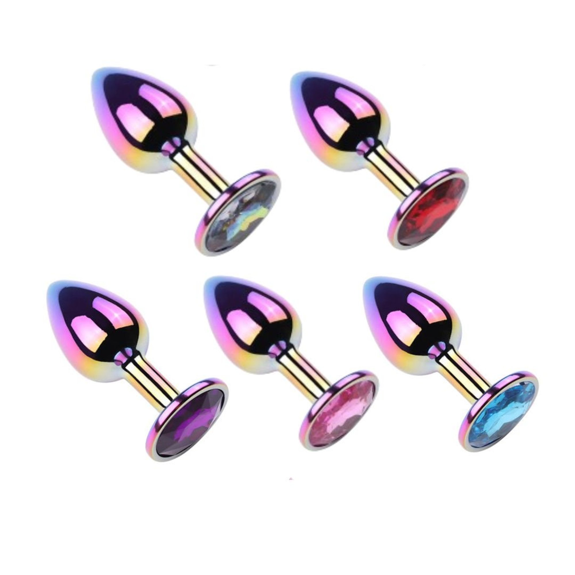 Plug Anal Metal Colors Pequeno Vibe Toys