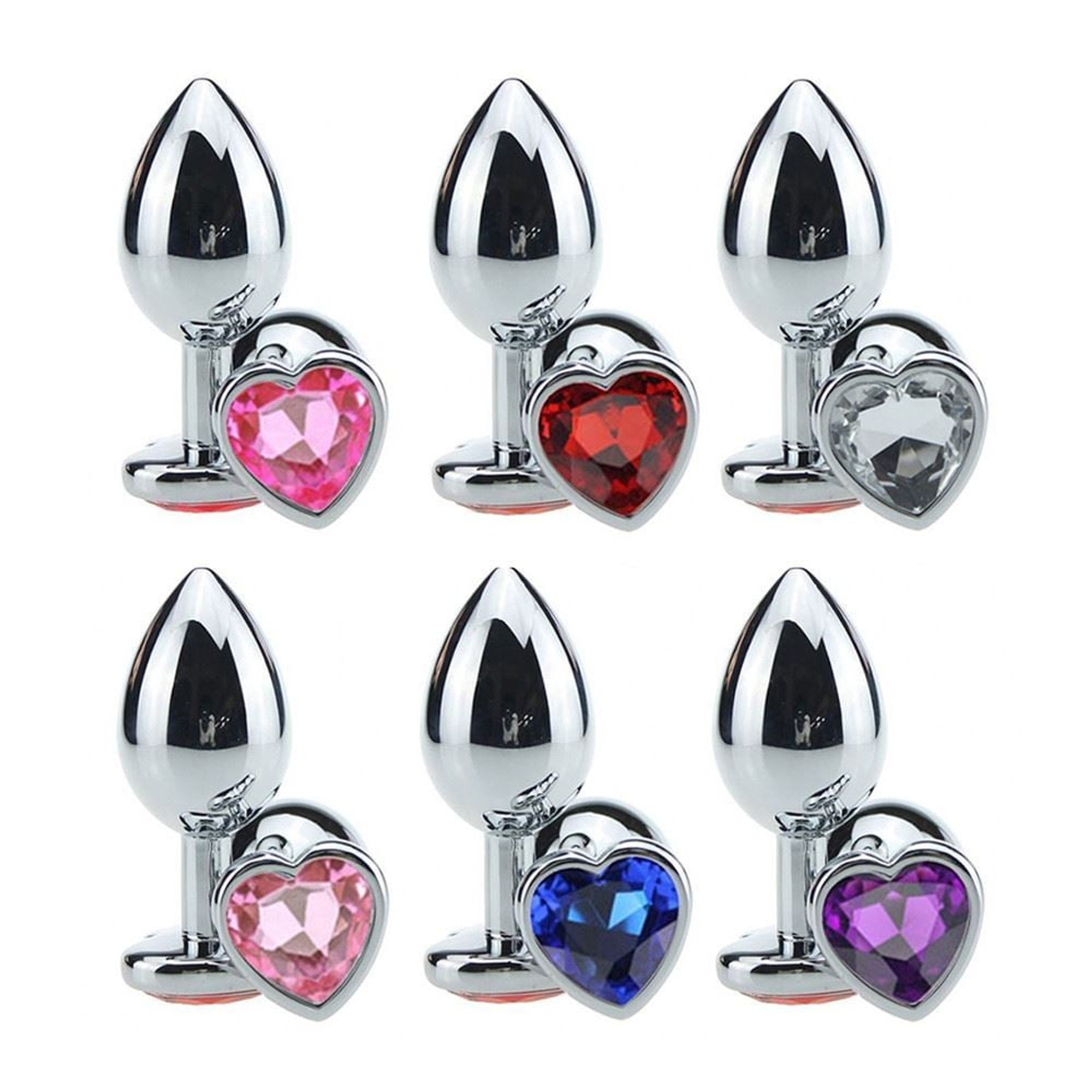 Plug Anal Metal Colors Pequeno Vibe Toys - Imagem 2